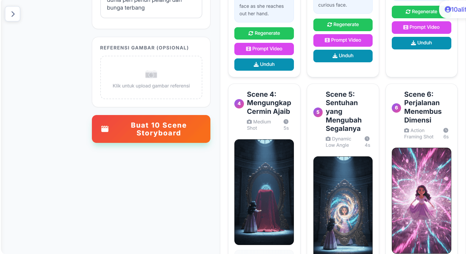 Youtube Short Generator preview 2